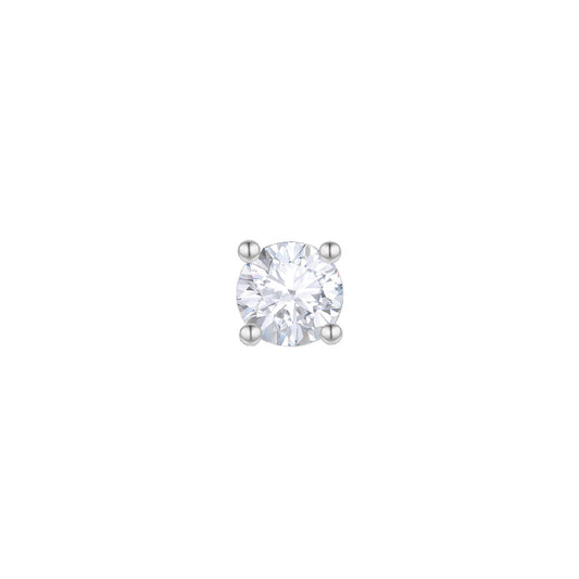 R2S - Gold Round Prong - Diamond