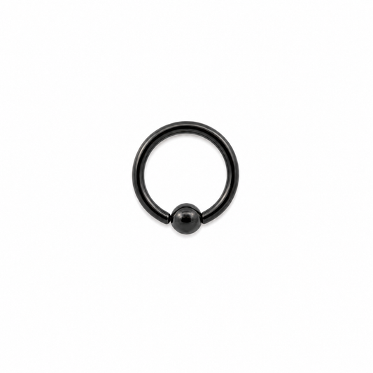 Niobium Fixed Bead Ring